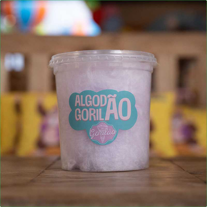 Algodão Doce no Pote